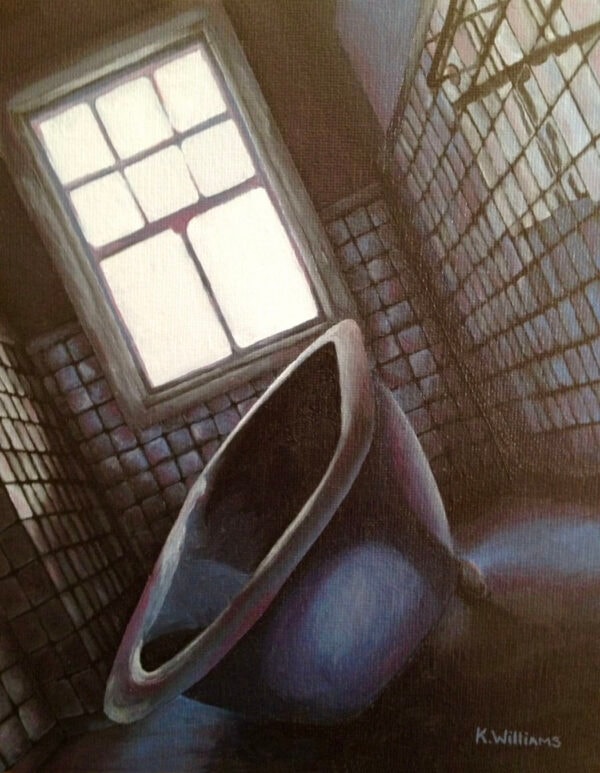 Fort Wayne, Detroit, Michigan — oil painting by Kris Williams